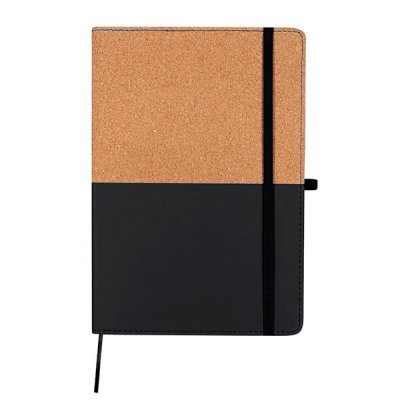 Libreta cuaderno corcho