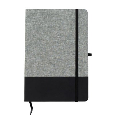 Libreta cuerina y tela