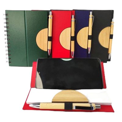 Libreta porta celular tapa dura