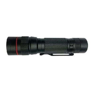 Linterna negra aluminio