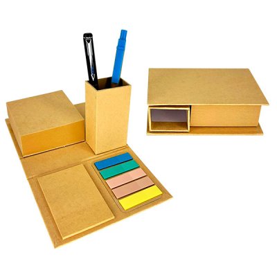 Porta notas y porta lapicero eco