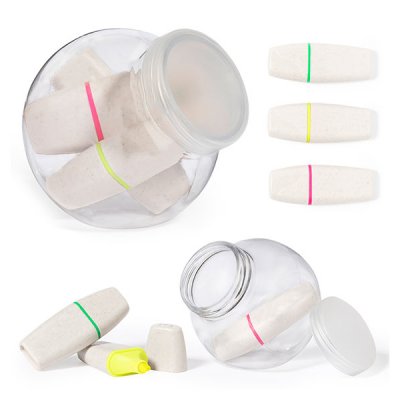 Resaltador Pote fibra de trigo