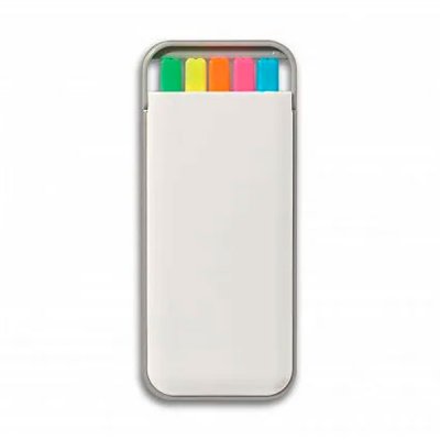 Estuche resaltador crayones