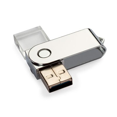 USB TRANSPARENTE GIRATORIO