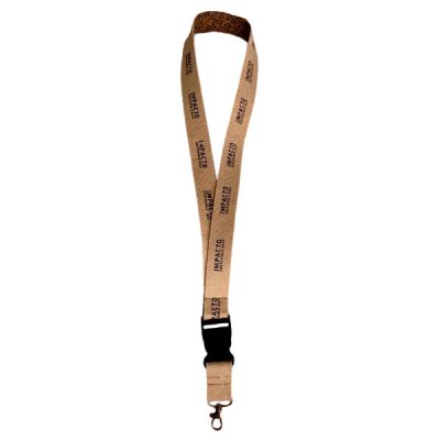 Lanyard de Corcho