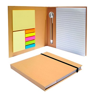 Libreta eco post it lapicero