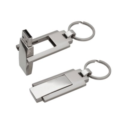 USB Metalico Llavero